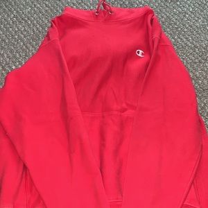 Red Champion Hoodie